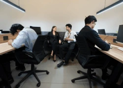 The Heaven Solutions healthcare support team collaborating on administrative strategy and revenue optimization for U.S. medical practices.