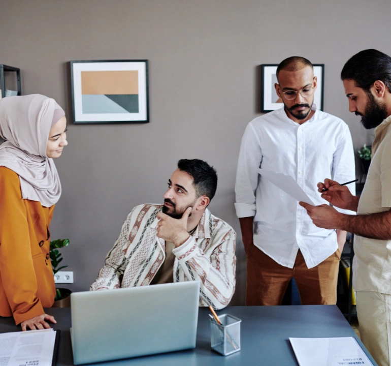 Digital concept highlighting healthcare efficiency — The Heaven Solutions, a HIPAA-compliant, Texas-based medical billing company.